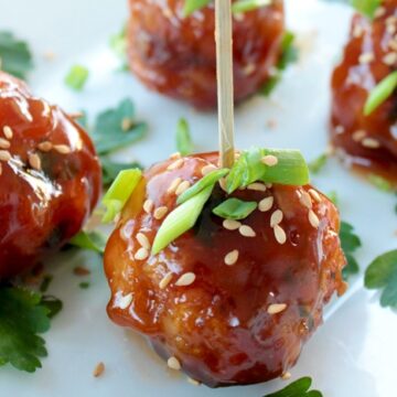 Asian Fish Balls with Homemade Sweet and Sour Sauce - The Petite Cook™