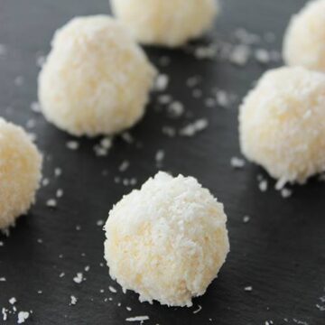 Holiday Coconut Truffles - The Petite Cook™