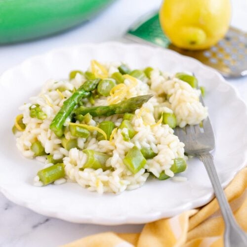 Asparagus Risotto - The Petite Cook™