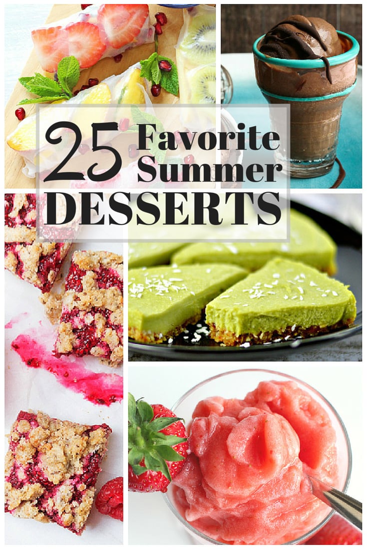 25 Easy Favorite Summer Desserts - The Petite Cook
