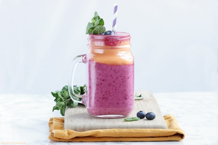 Carrot Berry Smoothie - The Petite Cook™