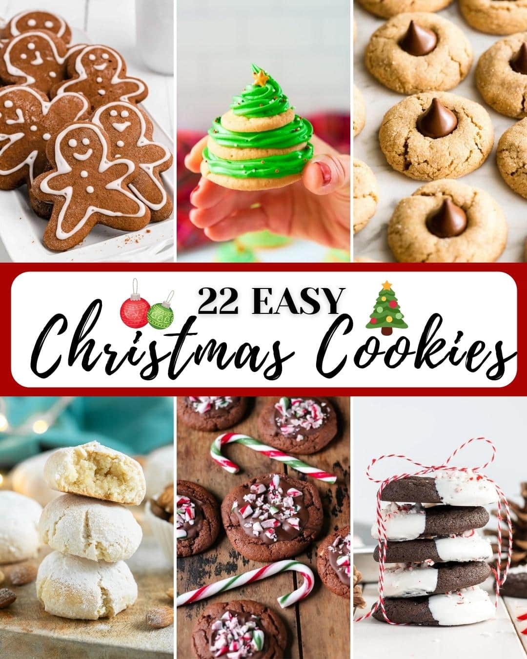 22 Easy Christmas Cookie Recipes - The Petite Cook™