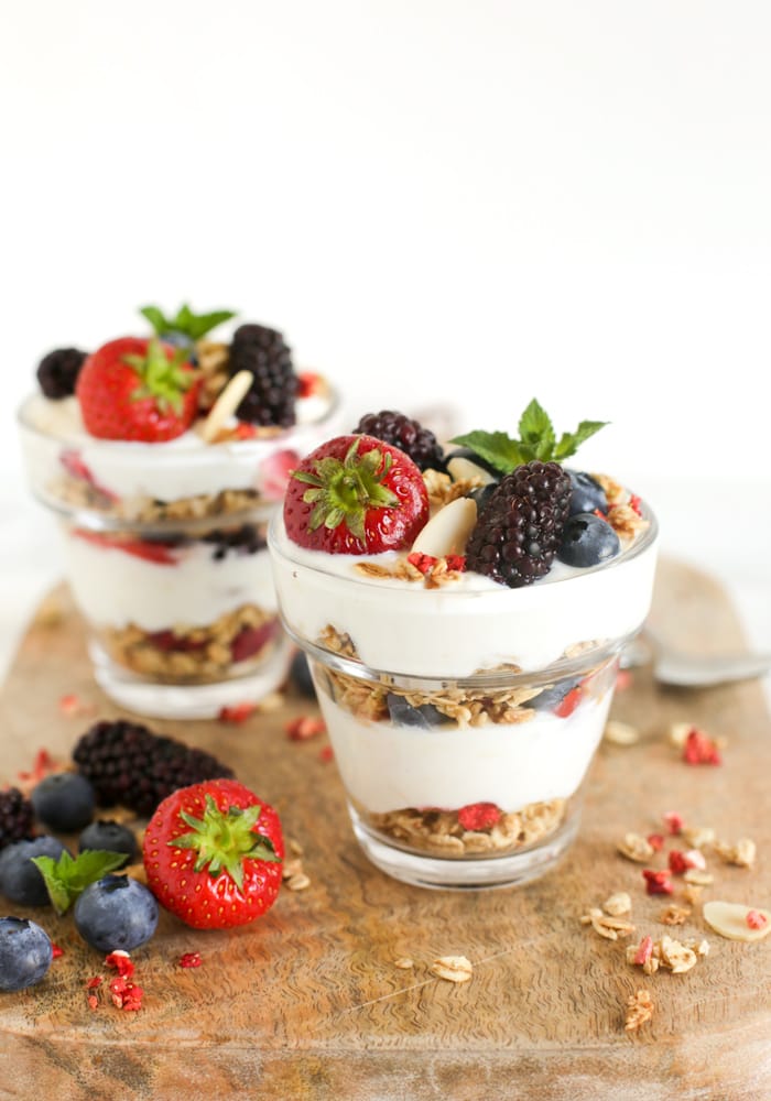 Berry Cheesecake Parfait - The Petite Cook™