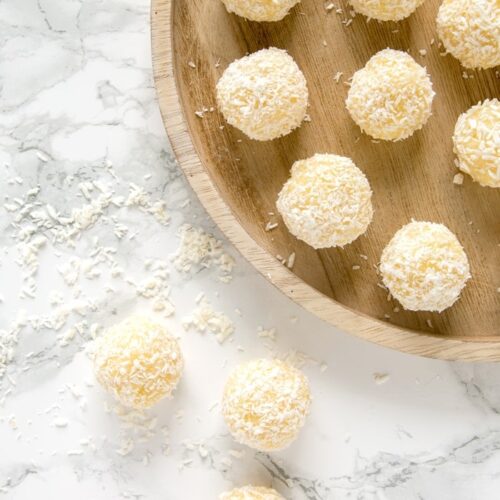 Easy Pineapple Ladoo - The Petite Cook™