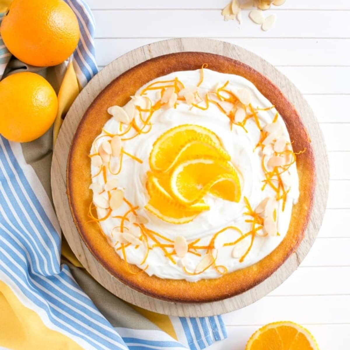 Flourless Orange Cake with Honey - The Petite Cook™