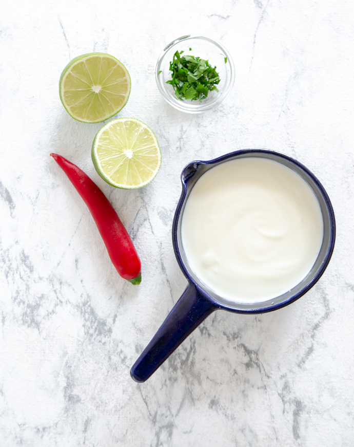 Easy Sweetcorn Fritters With Yogurt Dip - The Petite Cook™