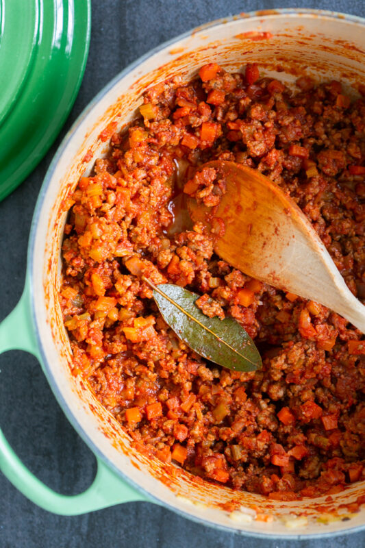 Traditional Ragu Sauce - Bolognese - The Petite Cook™