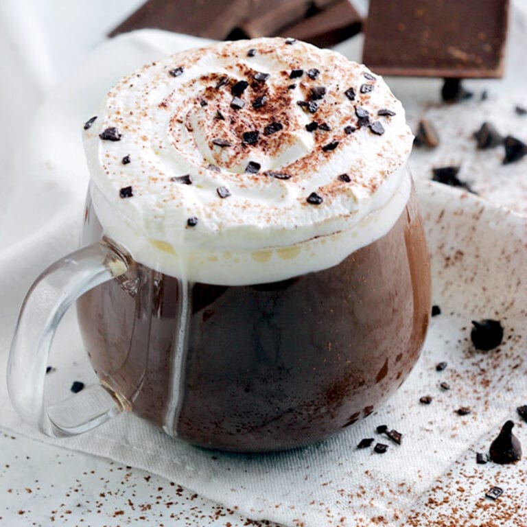 Best Italian Hot Chocolate - Thick and Creamy! - The Petite Cook™