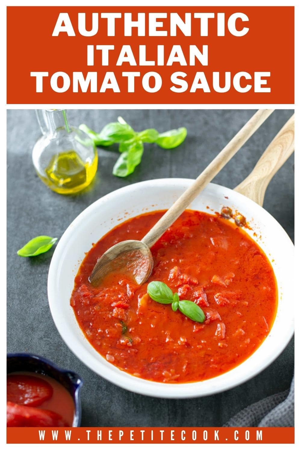 Authentic Italian Tomato Sauce - The Petite Cook™