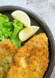 Italian Chicken Cutlets - Cotoletta di Pollo - The Petite Cook™