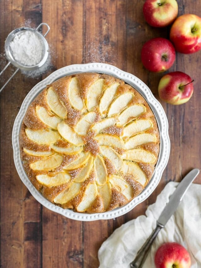 👵🏼🍐🤍can I get you a slice?… Easy Italian Pear Cake Recipe (Torta di  Pere), a simple moist dessert, 🤍breakfast or served... | Instagram