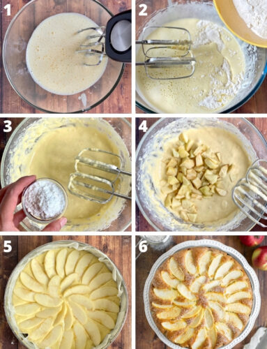 Torta di Mele - Italian Apple Cake - The Petite Cook