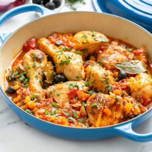 Pollo alla Cacciatora (Rooster Cacciatore) - in2.wales