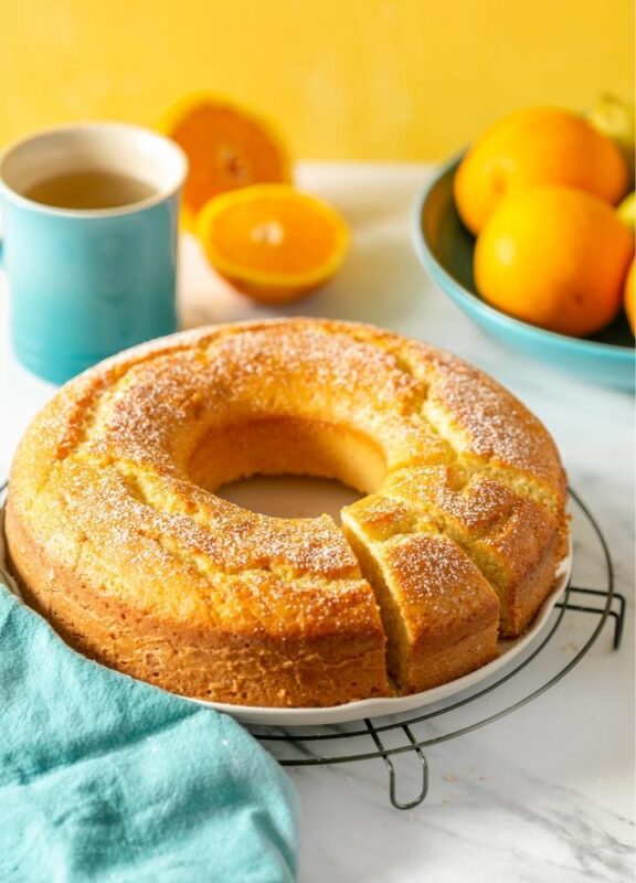 Ciambellone - Olive Oil Bundt Cake - The Petite Cook™