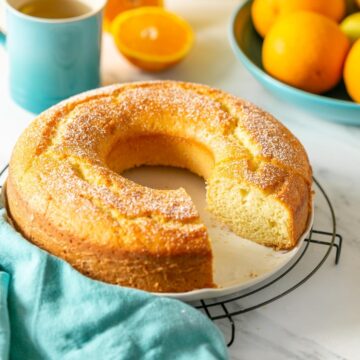 Ciambellone - Olive Oil Bundt Cake - The Petite Cook™