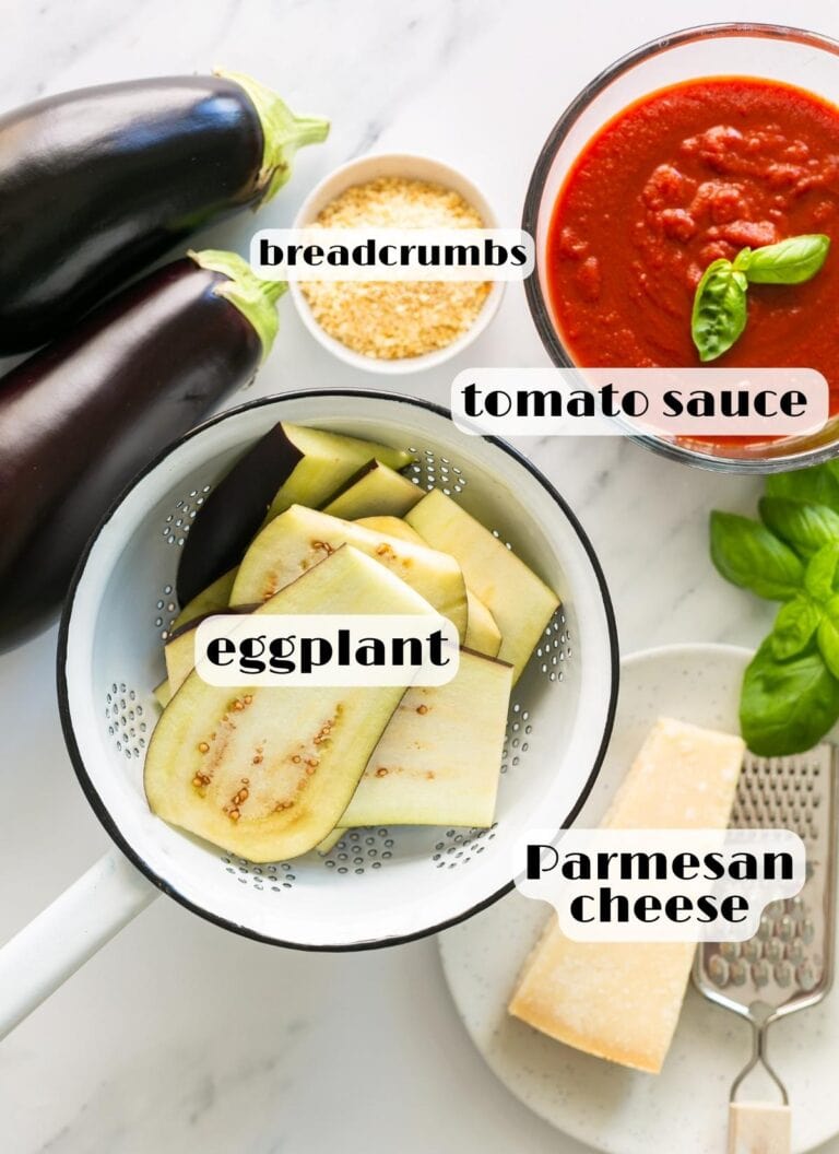 Parmigiana Di Melanzane - Eggplant Parmigiana - The Petite Cook™