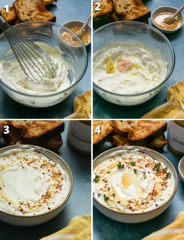 Whipped Ricotta Dip - The Petite Cook™