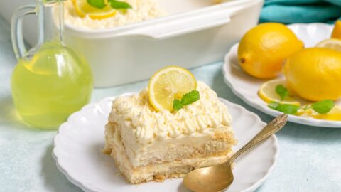 Limoncello tiramisu.