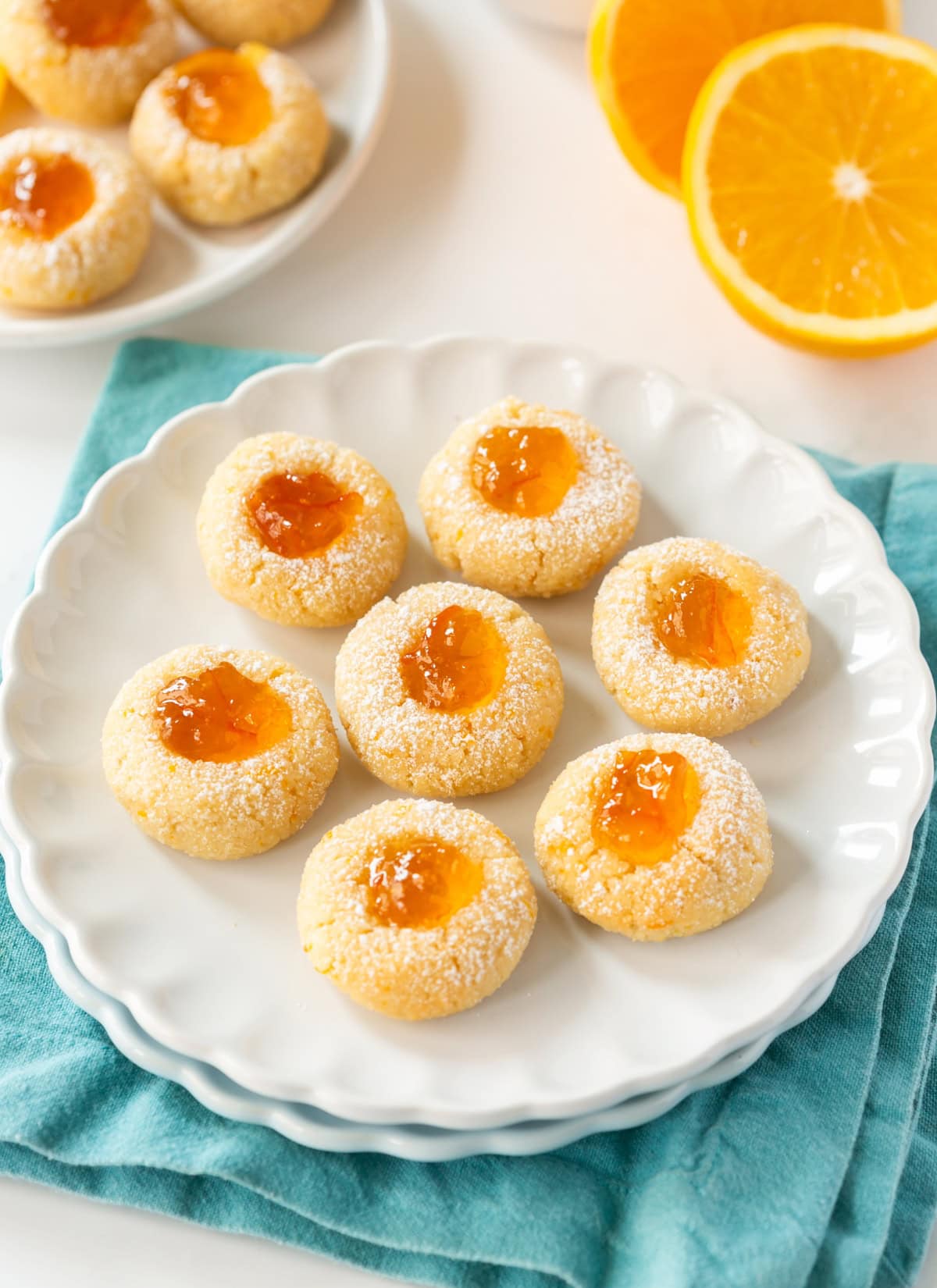 Italian orange almond cookies.