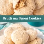 brutti ma buoni, image with text for Pinterest.