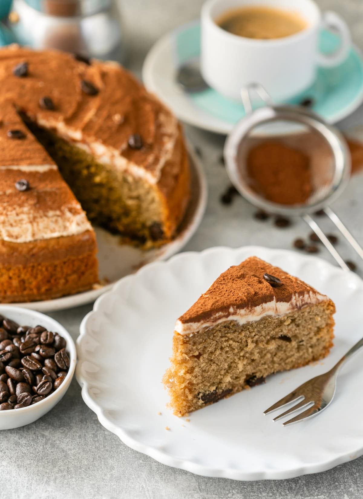 italian espresso cake.