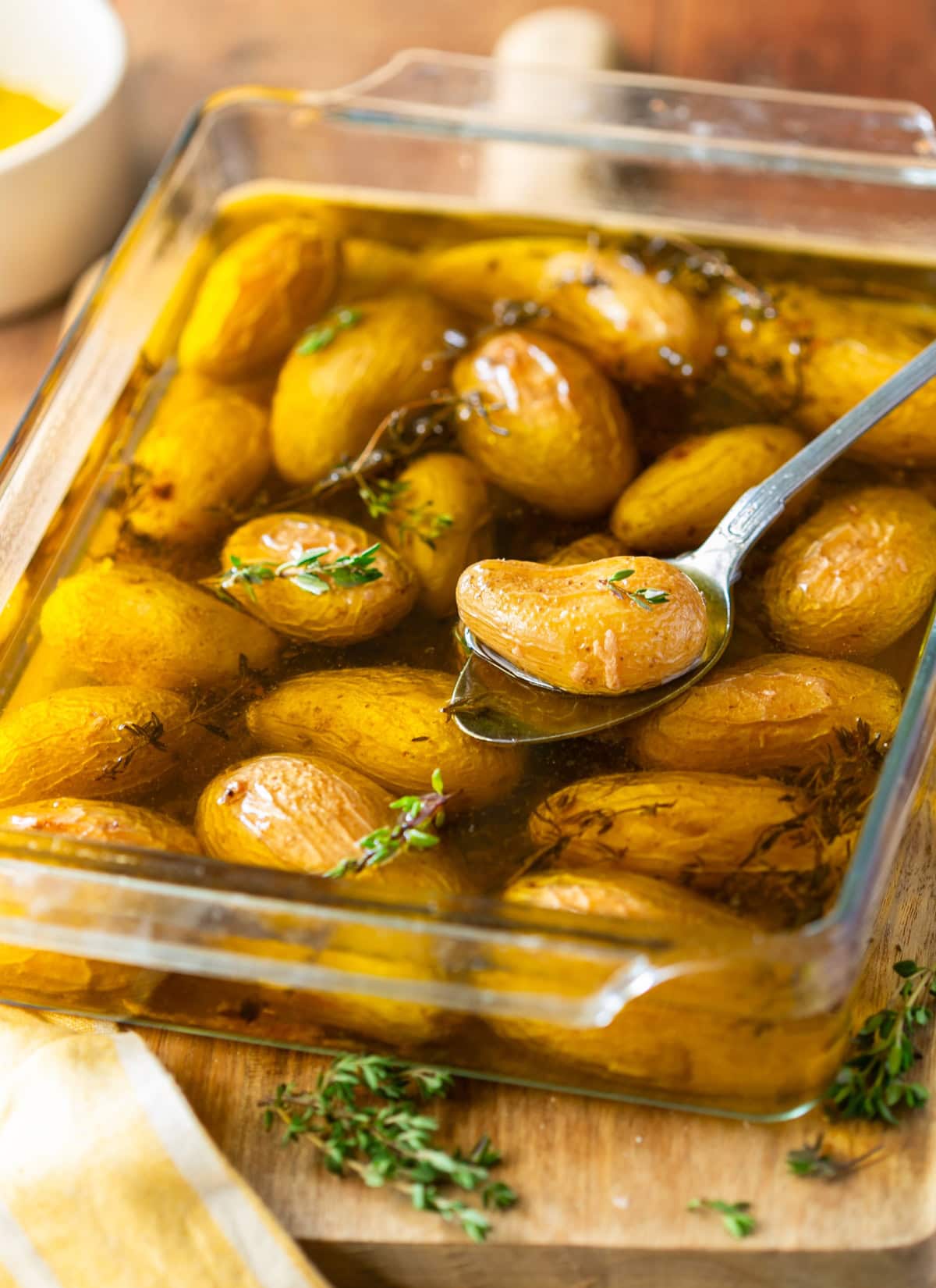 confit potatoes.