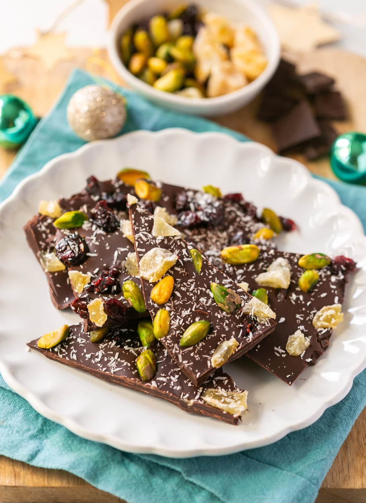 dark chocolate bark